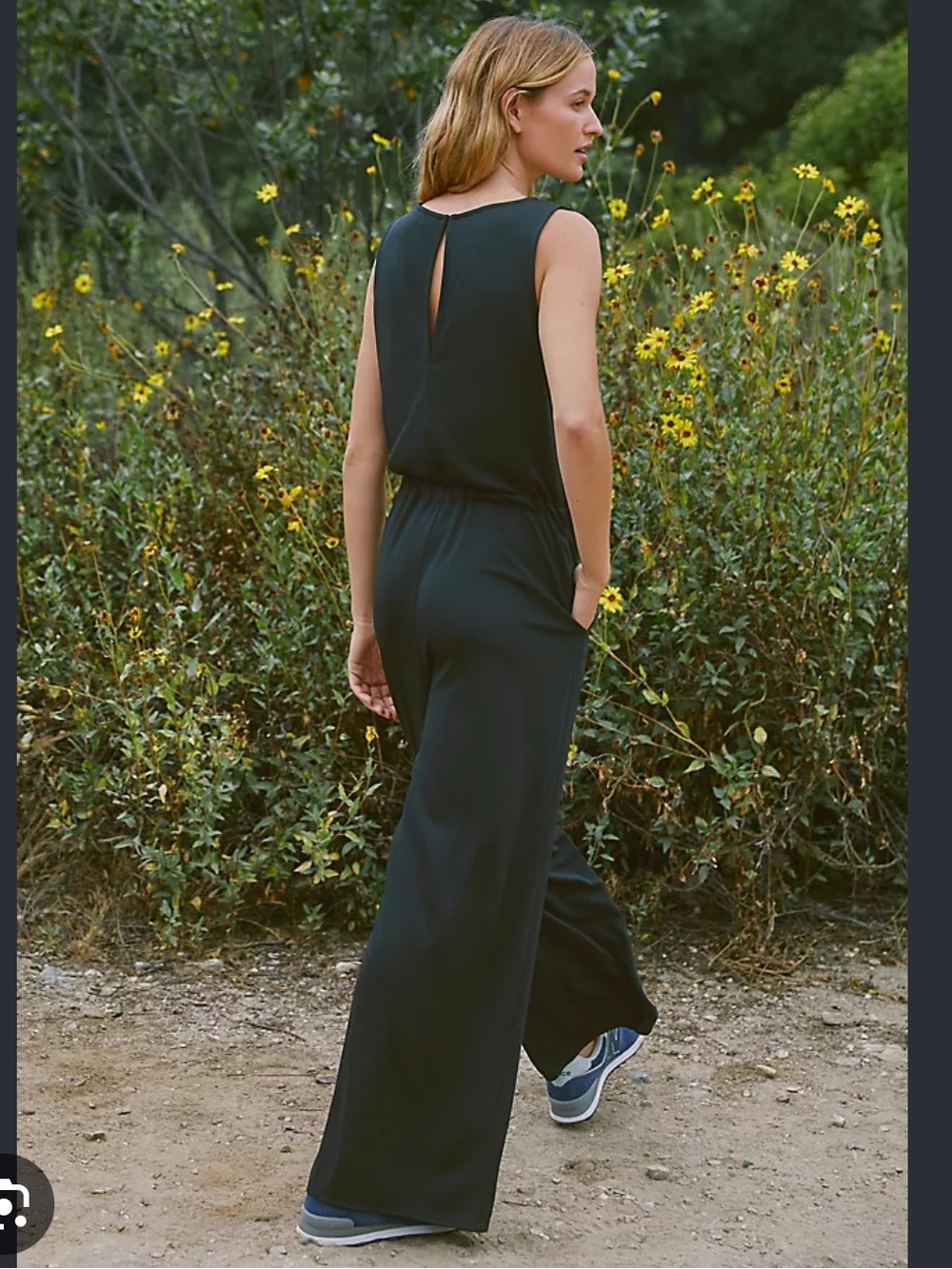 Sweaty Betty Black Cruise Jumpsuit